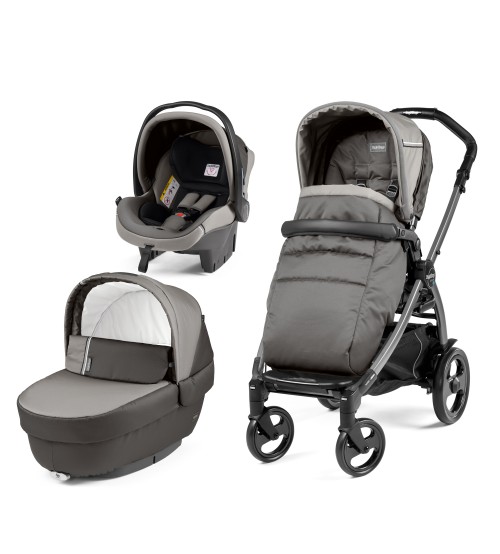 Carucior 3 in 1 Peg Perego Book Plus 51 Titania Class Grey