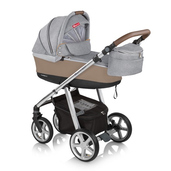 Carucior multifunctional 3 in 1 207 espiro next manhattan chicago gray 2017