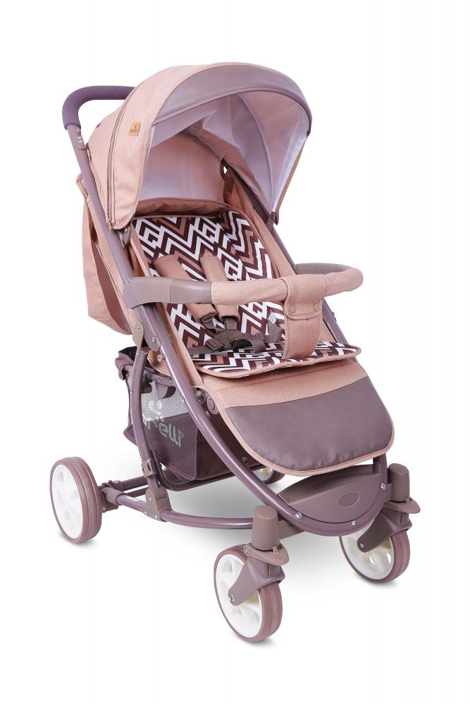 Carucior pentru nou-nascut s 300 beige brown lines