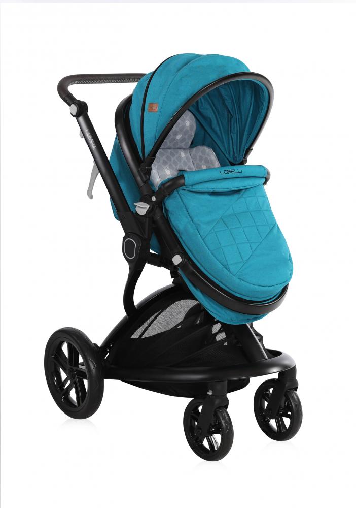Carucior transformabil 3 in 1 dark blue