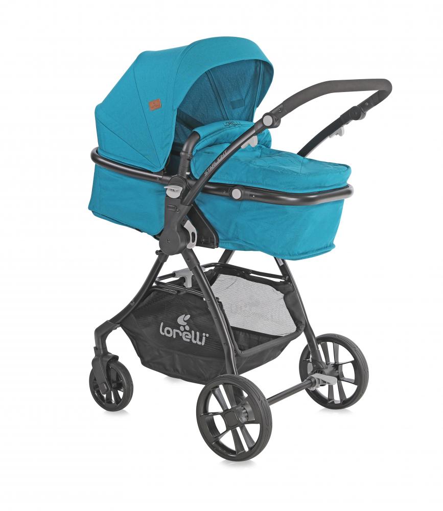Carucior transformabil 3 in 1 starlight dark blue