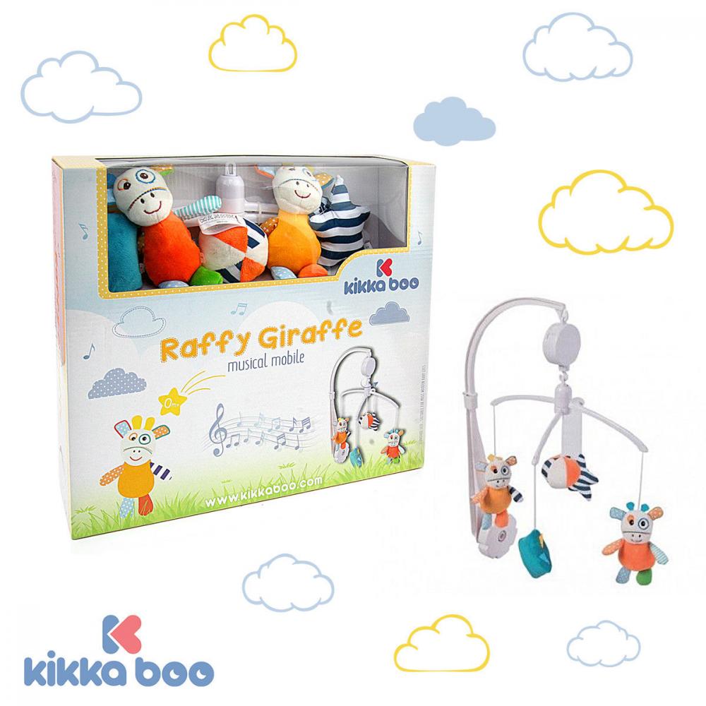 Carusel muzical kikkaboo giraffe