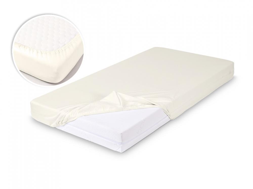 Cearceaf din fibre de bambus 100 cu elastic 120×60 cm Bej 02 Camera copilului 2023-09-27