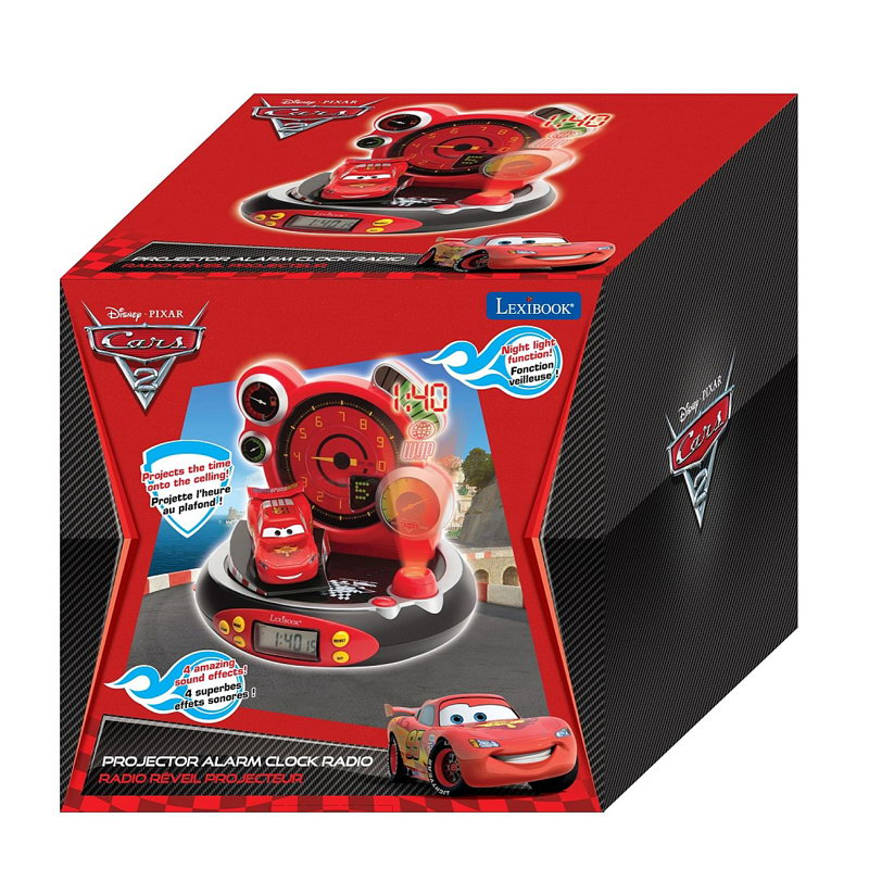 Ceas digital cu proiectie disney cars