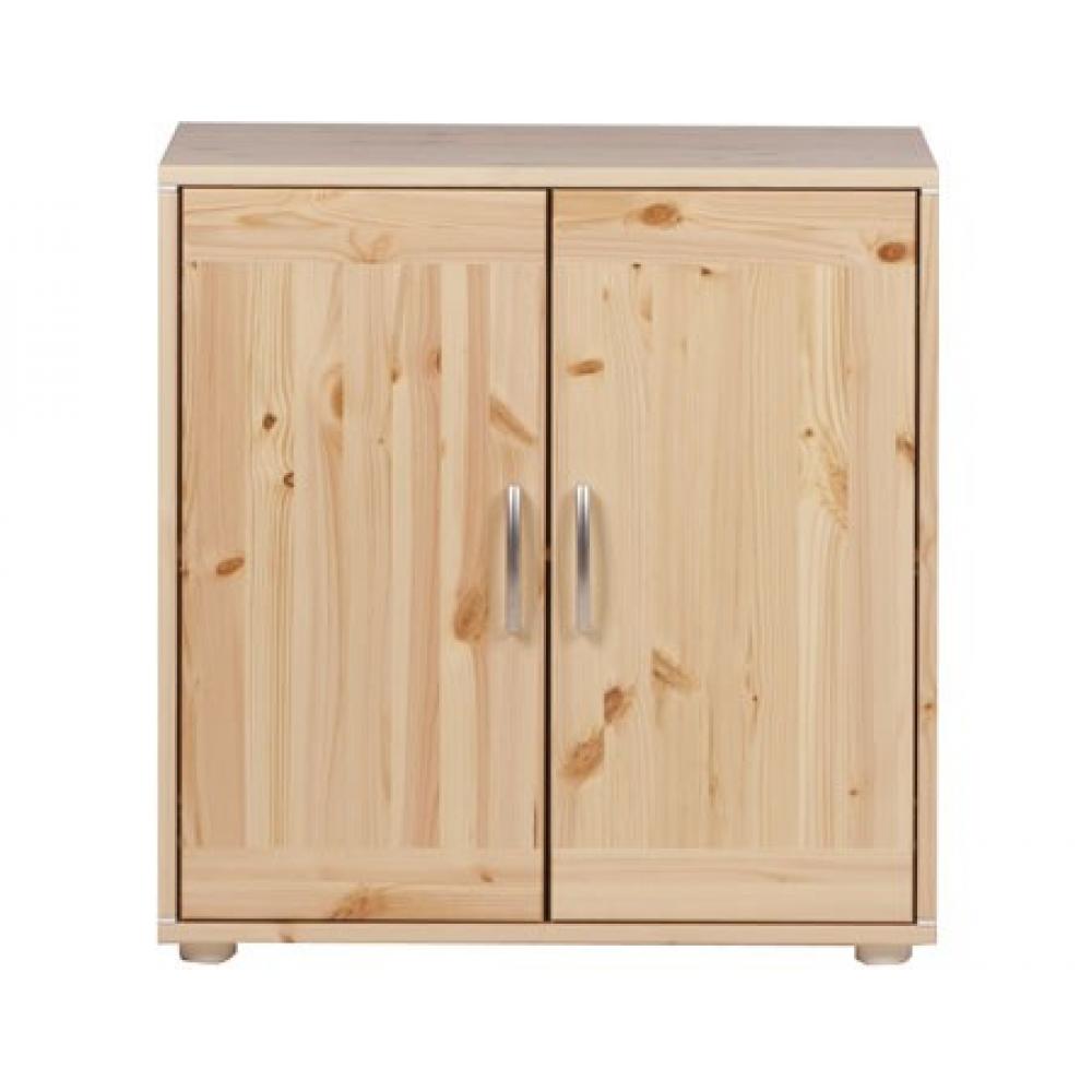 Comoda copii natur cu 2 usi si insert white flexa classic