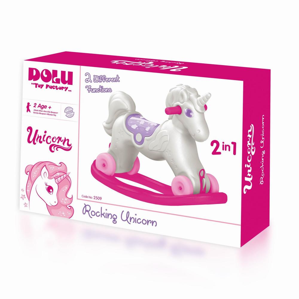 Jucarie 2 in 1 unicorn balansoar