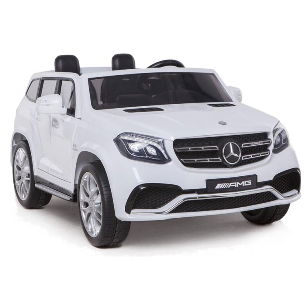 Masinuta electrica cu doua locuri Mercedes GLS63 AMG White