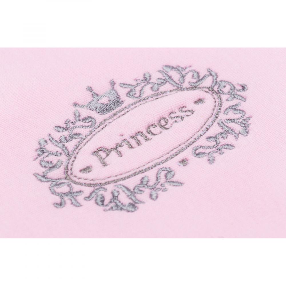 Prosop brodat cu manusa bebelus Princess pink Fillikid - 1 | YEO