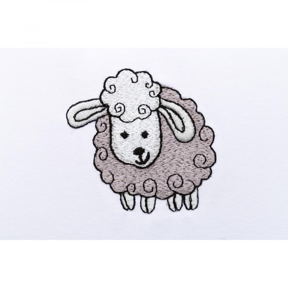 Sac de dormit sheep grey pentru iarna 70 cm fillikid