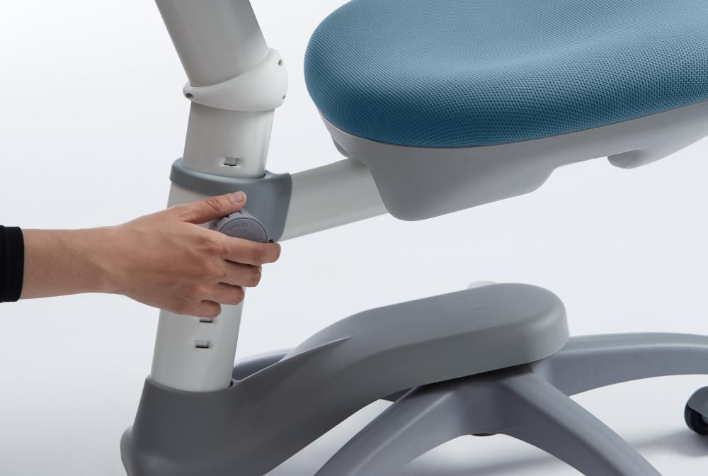 Scaun ergonomic pentru birou verto albastru prafuit flexa