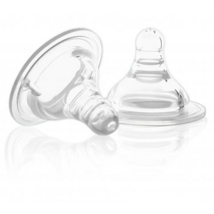 Set tetine din silicon marimea s gat ingust