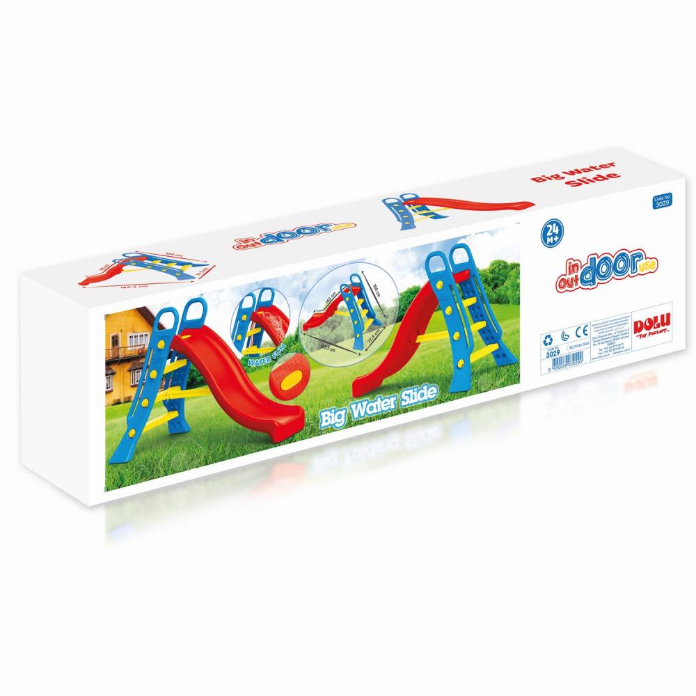 Tobogan mare pentru copii viu colorat dolu