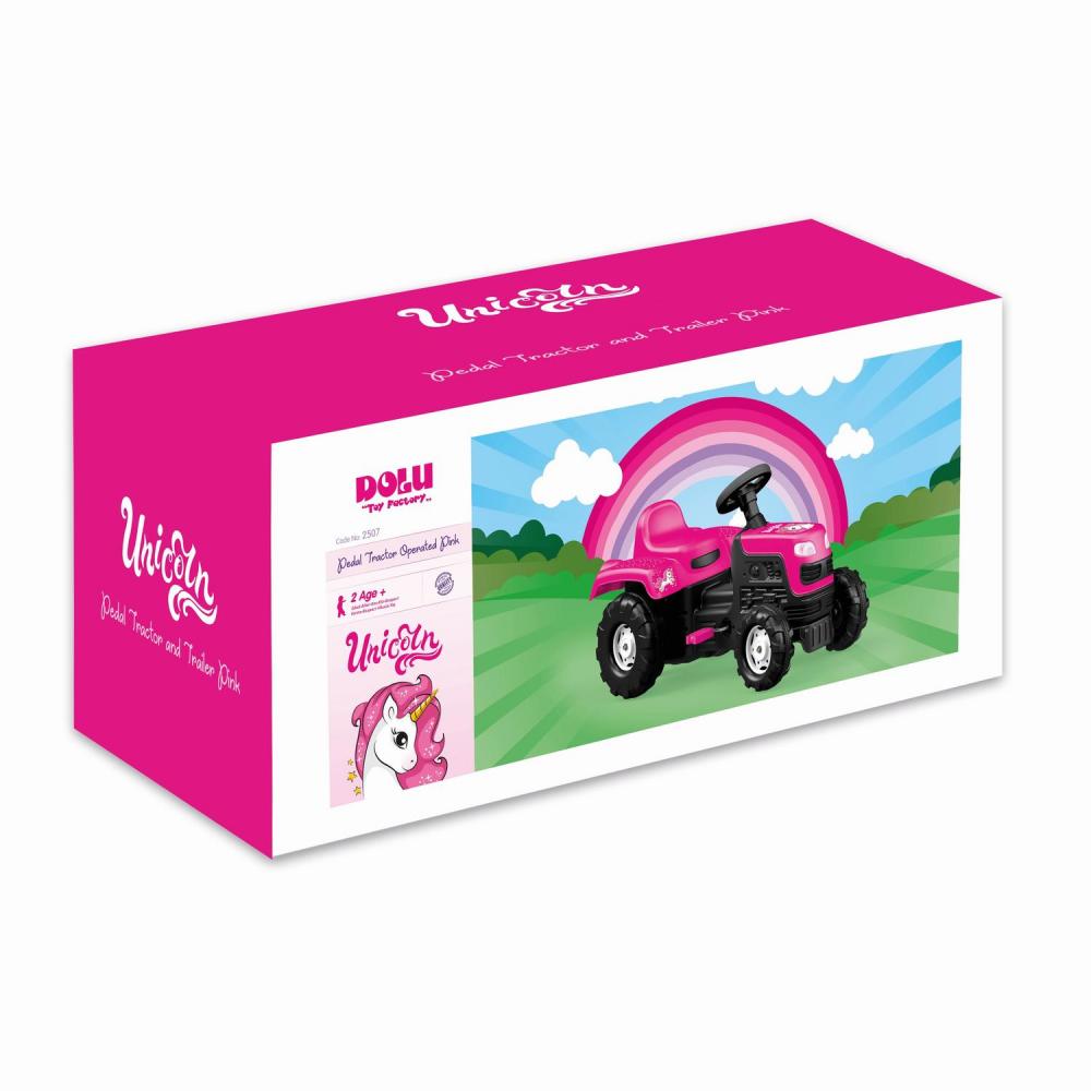 Tractor cu pedale unicorn