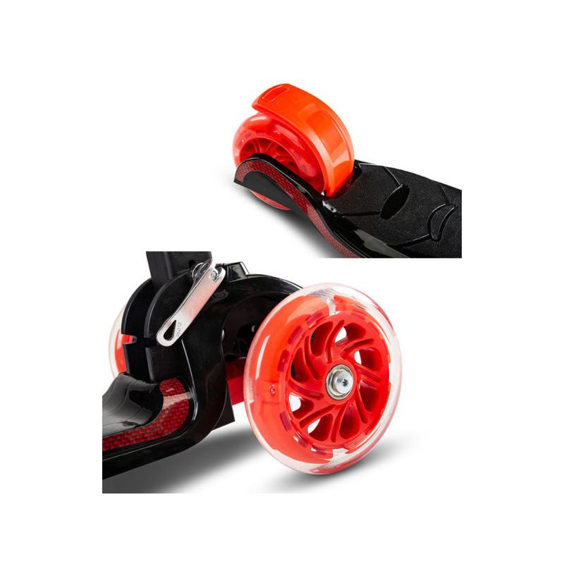 Trotineta pentru copii Toyz Carbon red - 2 | YEO