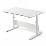 Birou mecanic Split cu pupitru mobil si inaltime reglabila MDF si metal Flexa