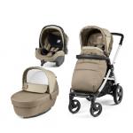 Carucior 3 in 1 Peg Perego Book Plus 51 S Titania Class Beige