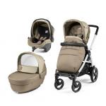 Carucior 3 in 1 Peg Perego Book Plus 51 S Titania White Class Beige