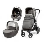 Carucior 3 in 1 Peg Perego Book Plus 51 S Titania White Class Grey