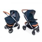 Carucior copii Chicco Duo Style Go Up Crossover Iconic Blue 0luni+