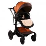 Carucior transformabil 2 in 1 Moni Sofie Leather