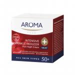 Crema de noapte intensiva cu Aminopeptide si Ulei de Argan ten matur 50+