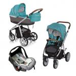 Carucior multifunctional 3 in 1 205 Espiro Next Manhattan Florida Turquoise 2017