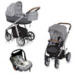 Carucior multifunctional 3 in 1 217 Espiro Next Manhattan Alaska Grey 2018
