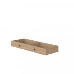Sertar pentru pat copii stejar Flexa Popsicle 90x200 cm natur/kiwi