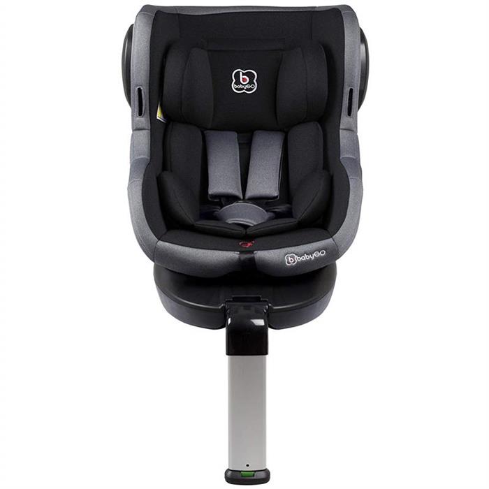 Scaun auto ISO rotativ 360 cu isofix black BABYGo imagine noua