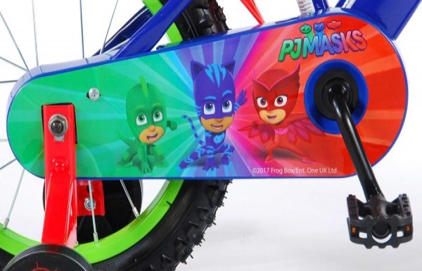 Bicicleta Volare pentru baieti 14 inch cu roti ajutatoare Pj Masks nichiduta.ro imagine noua