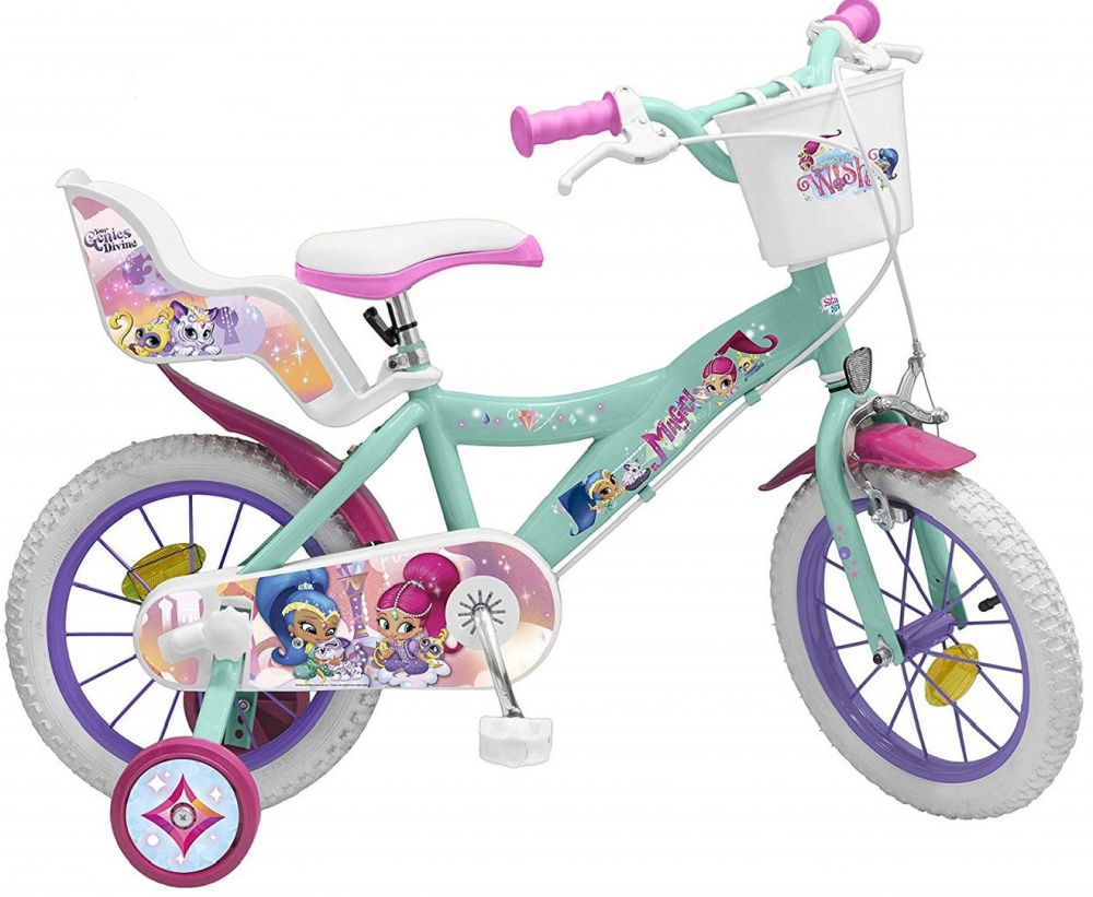 Bicicleta copii toimsa shimmer shine 14 inch
