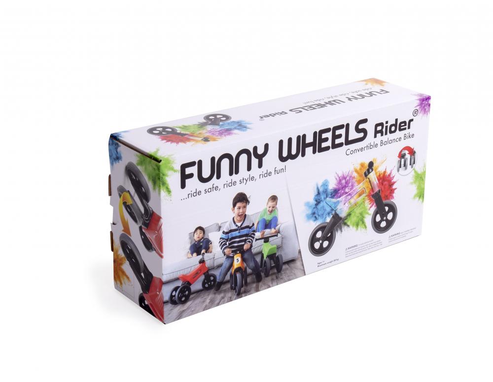 Bicicleta fara pedale Funny Wheels Rider Sport 2 in 1 Orange - 6