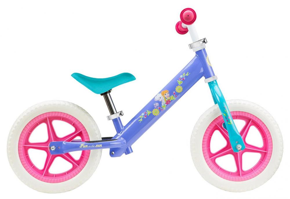 Bicicleta metalica fara pedale disney frozen