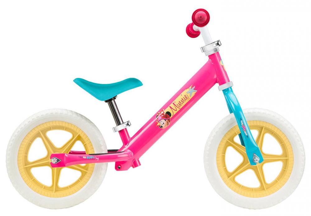 Bicicleta metalica fara pedale minnie mouse