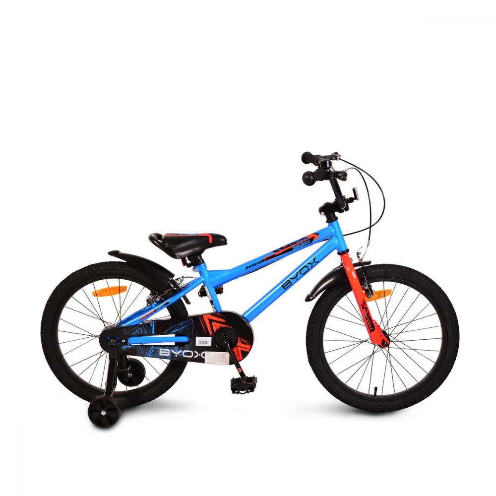 Bicicleta pentru copii cu roti ajutatoare Byox Galaxy 20 inch Byox imagine noua