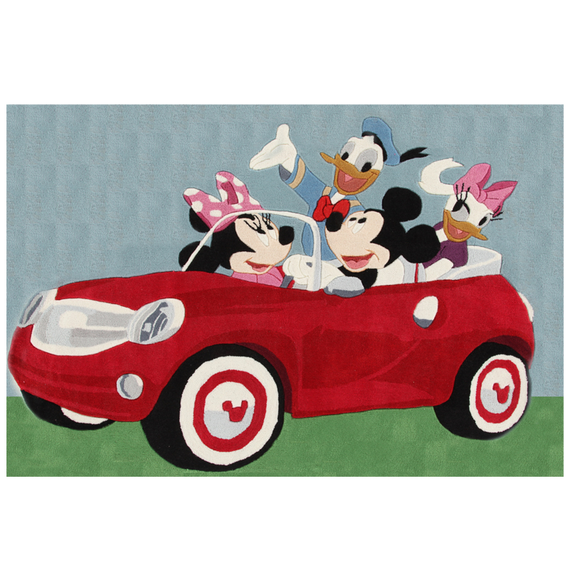 Covor premium cars Disney Mickey Mouse 133X190 cm imagine
