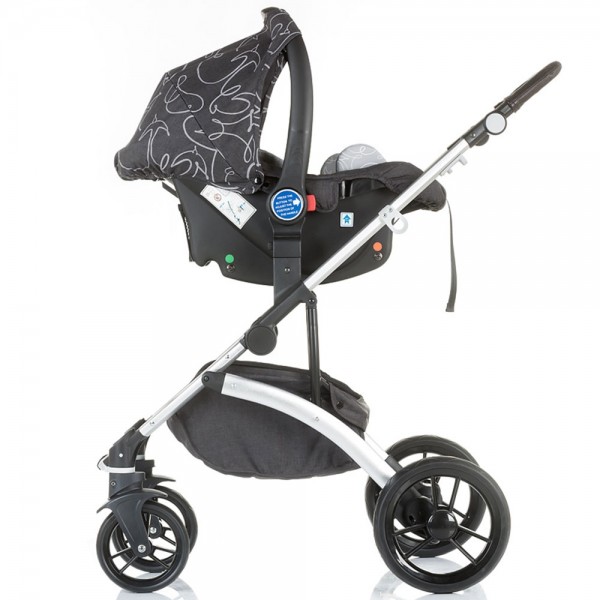 Carucior chipolino malta 3 in 1 granite grey