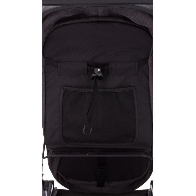 Carucior transformabil 3 in 1 panther grey melange fillikid