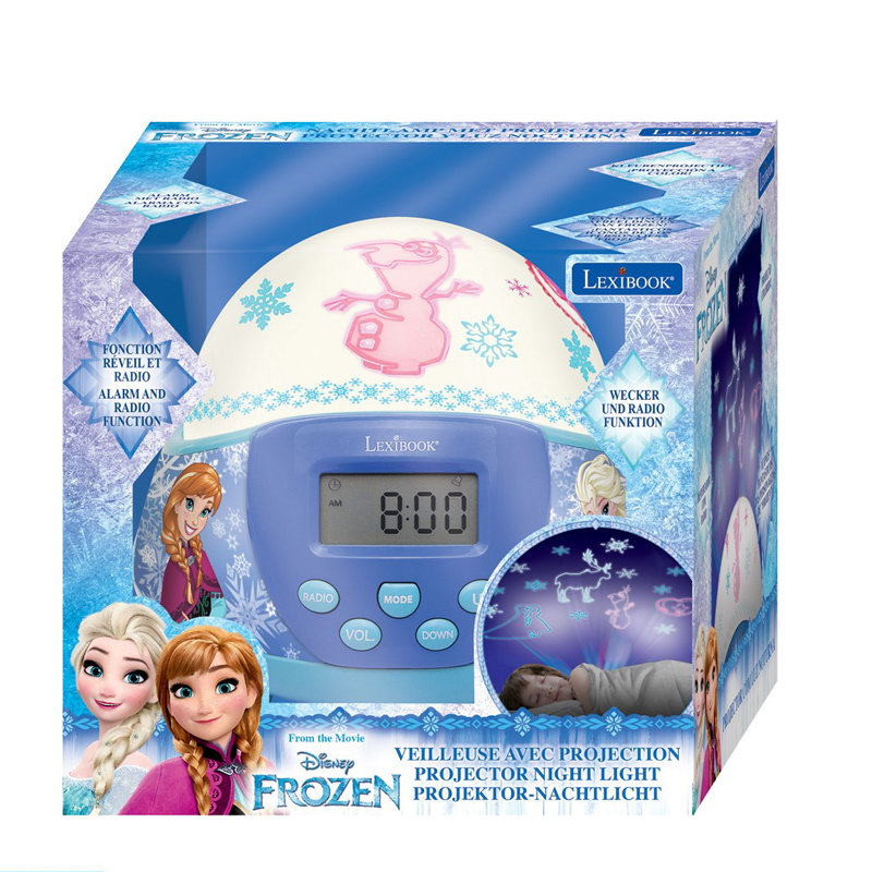 Ceas digital cu proiectie disney frozen