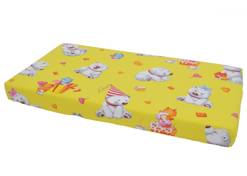 Lenjerie patut cu 5 piese yellow bear