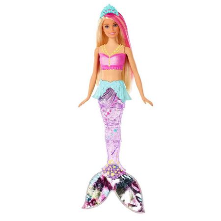 Papusa Barbie Dreamtopia Sirena cu lumini 2019