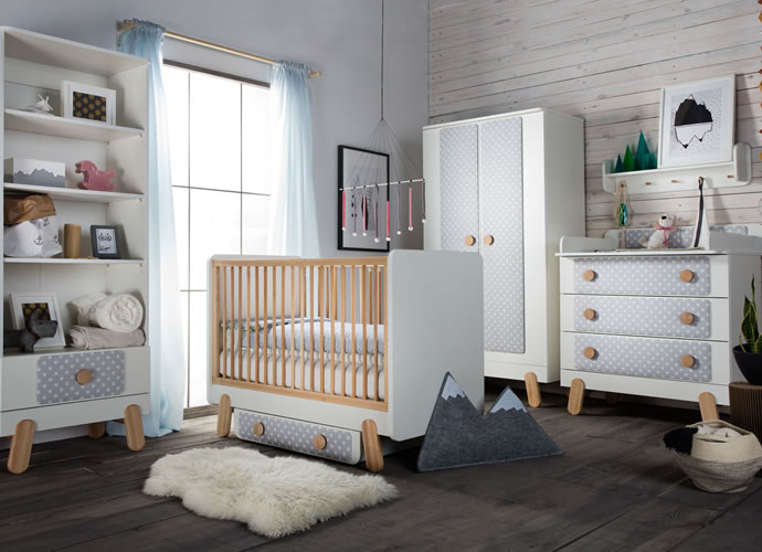 Patut bebelusi iga pentru saltea 60x120 cm pinio