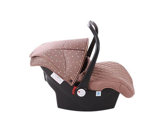 Scaun auto 0-13 kg dotty brown