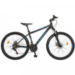Bicicleta MTB-HT 26 Carpat FSD C2681B cadru aluminiu negru/albastru