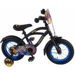 Bicicleta Volare pentru baieti 12 inch cu roti ajutatoare Batman