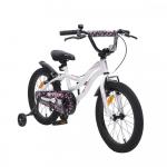 Bicicleta pentru copii cu roti ajutatoare Byox Daisy 18 inch