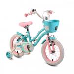 Bicicleta pentru fetite Moni Space tourism 14 inch  Turquoise