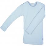 Bluza fina din lana merinos si matase Iobio Albastru Senin 110/116