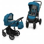 Carucior multifunctional 2 in 1 Baby Design Lupo Comfort 05 Turquoise 2017