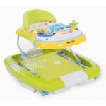 Premergator KikkaBoo cu balansoar Rocking Star Green